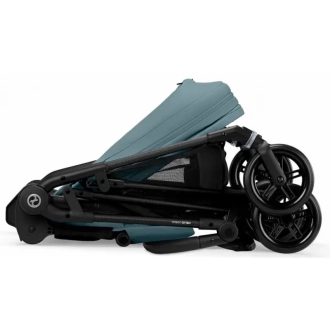 Коляска 2 в 1 Cybex Melio Carbon Stormy Blue/Блакитний - Фото 9