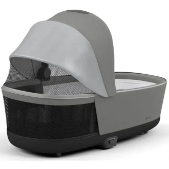 Коляска 2 в 1 Cybex Priam 2025 Mirage Grey шассі Chrome Brown Сірий - Фото 5