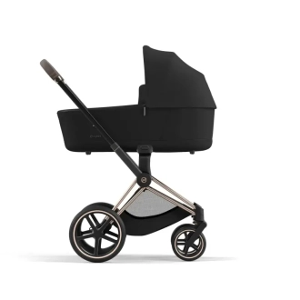 Коляска 2 в 1 Cybex Priam 2025 Sepia Black шассі Rosegold Чорний - Фото 5