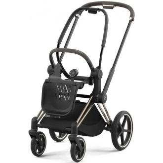 Коляска 2 в 1 Cybex Priam 2025 Mirage Grey шассі Rosegold Сірий - Фото 1