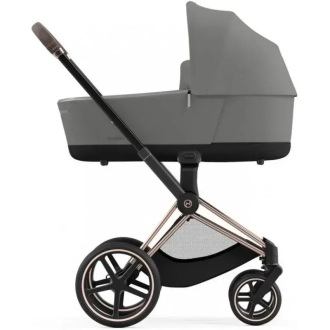 Коляска 2 в 1 Cybex Priam 2025 Mirage Grey шассі Rosegold Сірий - Фото 9