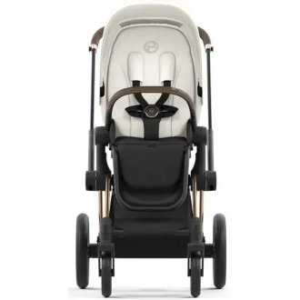 Коляска 2 в 1 Cybex Priam 2025 Off White шассі Rosegold Білий - Фото 2