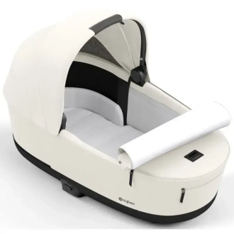 Коляска 2 в 1 Cybex Priam 2025 Off White шассі Rosegold Білий - Фото 6