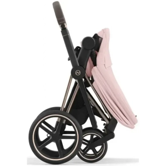Коляска 2 в 1 Cybex Priam 2025 Peach Pink шассі Rosegold Рожевий - Фото 2