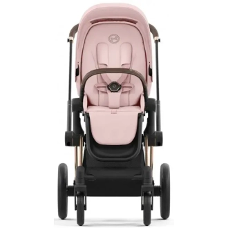 Коляска 2 в 1 Cybex Priam 2025 Peach Pink шассі Rosegold Рожевий - Фото 3