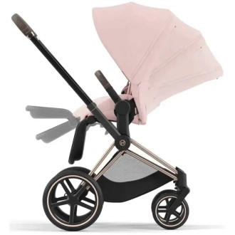 Коляска 2 в 1 Cybex Priam 2025 Peach Pink шассі Rosegold Рожевий - Фото 8