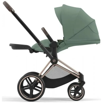 Коляска 2 в 1 Cybex Priam 2025 Leaf Green шассі Rosegold Зелений - Фото 2