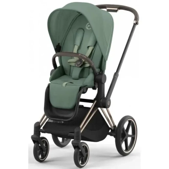 Коляска 2 в 1 Cybex Priam 2025 Leaf Green шассі Rosegold Зелений - Фото 4