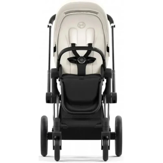 Коляска 2 в 1 Cybex Priam 2025 Off White шасі Chrome Black Details Білий - Фото 10