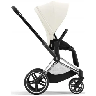 Коляска 2 в 1 Cybex Priam 2025 Off White шасі Chrome Black Details Білий - Фото 7