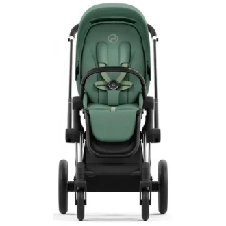 Коляска 2 в 1 Cybex Priam 2025 Leaf Green шасі Chrome Black Details Зелений - Фото 3