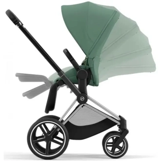 Коляска 2 в 1 Cybex Priam 2025 Leaf Green шасі Chrome Black Details Зелений - Фото 5