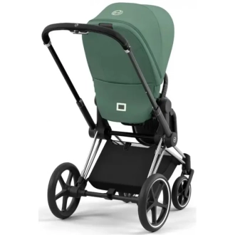 Коляска 2 в 1 Cybex Priam 2025 Leaf Green шасі Chrome Black Details Зелений - Фото 6