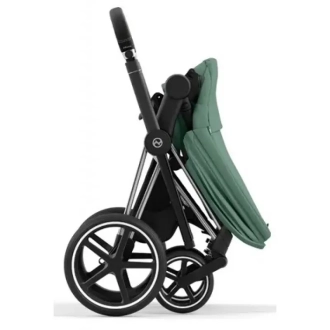 Коляска 2 в 1 Cybex Priam 2025 Leaf Green шасі Chrome Black Details Зелений - Фото 7