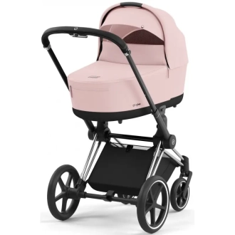 Коляска 2 в 1 Cybex Priam 2025 Peach Pink шасі Chrome Black Details Рожевий - Фото 12