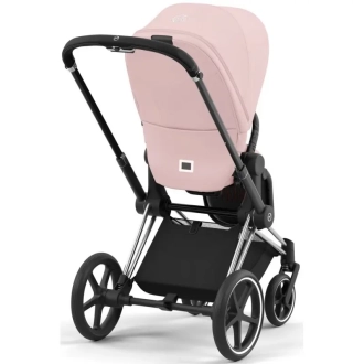 Коляска 2 в 1 Cybex Priam 2025 Peach Pink шасі Chrome Black Details Рожевий - Фото 2