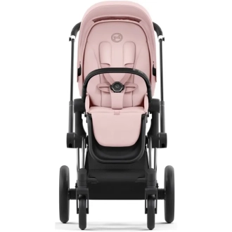 Коляска 2 в 1 Cybex Priam 2025 Peach Pink шасі Chrome Black Details Рожевий - Фото 3