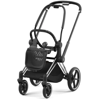 Коляска 2 в 1 Cybex Priam 2025 Peach Pink шасі Chrome Black Details Рожевий - Фото 5