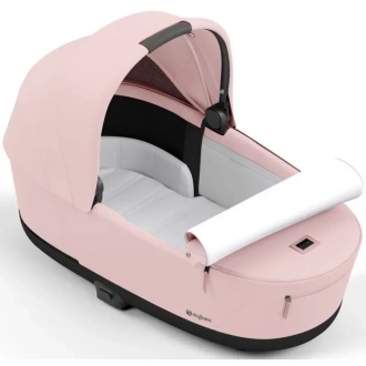 Коляска 2 в 1 Cybex Priam 2025 Peach Pink шасі Chrome Black Details Рожевий - Фото 6