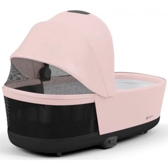 Коляска 2 в 1 Cybex Priam 2025 Peach Pink шасі Chrome Black Details Рожевий - Фото 7