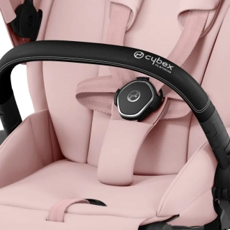 Коляска 2 в 1 Cybex Priam 2025 Peach Pink шасі Chrome Black Details Рожевий - Фото 9
