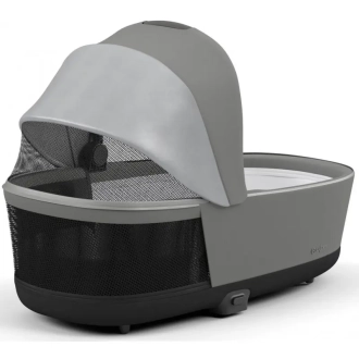 Коляска 2 в 1 Cybex Priam 2025 Mirage Grey шасі Chrome Black Details Сірий - Фото 2