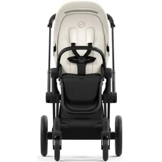 Коляска 2 в 1 Cybex Priam 2024 Off White шассі Matt Black Білий - Фото 5