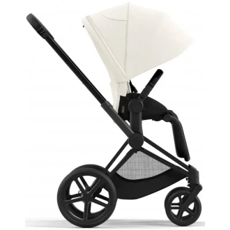 Коляска 2 в 1 Cybex Priam 2024 Off White шассі Matt Black Білий - Фото 6
