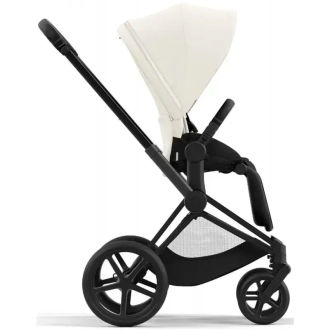 Коляска 2 в 1 Cybex Priam 2024 Off White шассі Matt Black Білий - Фото 8
