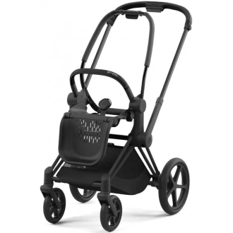 Коляска 2 в 1 Cybex Priam 2025 Mirage Grey шасси Matt Black Серый - Фото 4