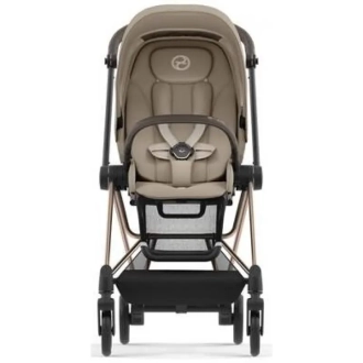 Коляска 2 в 1 Cybex Mios 4.0 Cozy Beige шасси Rose Gold Бежевий - Фото 5