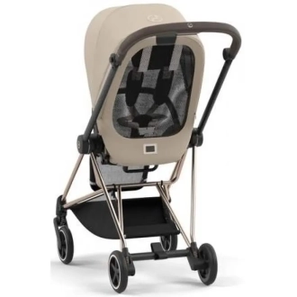 Коляска 2 в 1 Cybex Mios 4.0 Cozy Beige шасси Rose Gold Бежевий - Фото 6