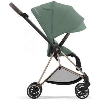 Коляска 2 в 1 Cybex Mios 4.0 Leaf Green шасси Rose Gold Зеленый - Фото 4