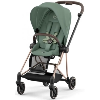 Коляска 2 в 1 Cybex Mios 4.0 Leaf Green шасси Rose Gold Зеленый - Фото 9