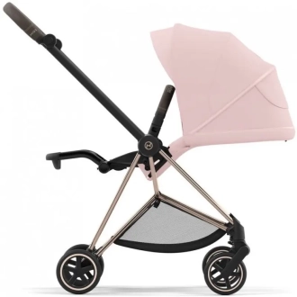 Коляска 2 в 1 Cybex Mios 4.0 Peach Pink шасси Rose Gold Розовый - Фото 10