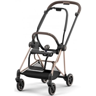 Коляска 2 в 1 Cybex Mios 4.0 Peach Pink шасси Rose Gold Розовый - Фото 1