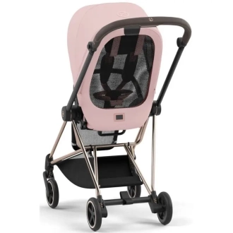 Коляска 2 в 1 Cybex Mios 4.0 Peach Pink шасси Rose Gold Розовый - Фото 6