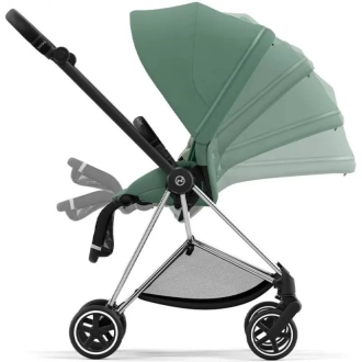 Коляска 2 в 1 Cybex Mios 4.0 Leaf Green шасси Chrome Black Зелений - Фото 4