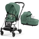 Коляска 2 в 1 Cybex Mios 4.0 Leaf Green шасси Chrome Black Зелений