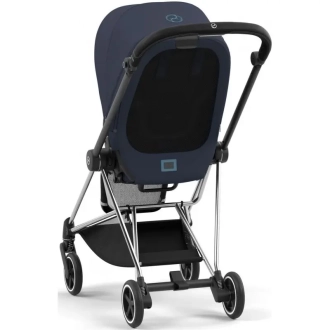 Коляска 2 в 1 Cybex Mios 4.0 Lux Dark Navy шасси Chrome Black Синій - Фото 5