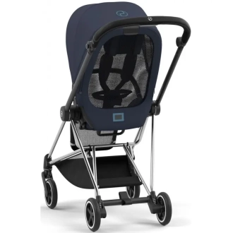 Коляска 2 в 1 Cybex Mios 4.0 Lux Dark Navy шасси Chrome Black Синій - Фото 6