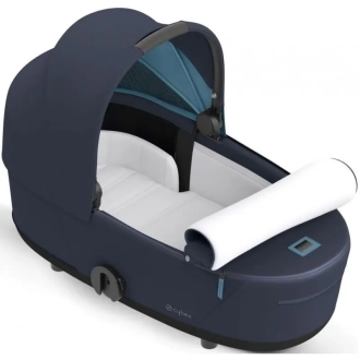 Коляска 2 в 1 Cybex Mios 4.0 Lux Dark Navy шасси Chrome Black Синій - Фото 9