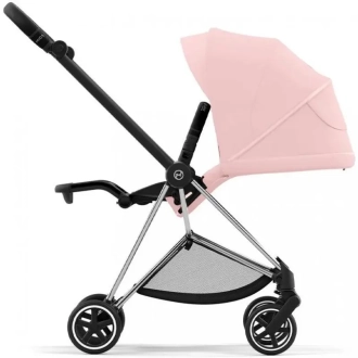 Коляска 2 в 1 Cybex Mios 4.0 Peach Pink шасси Chrome Black Рожевий - Фото 1