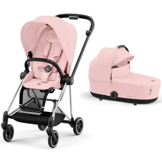 Коляска 2 в 1 Cybex Mios 4.0 Peach Pink шасси Chrome Black Рожевий - Фото 2