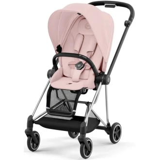 Коляска 2 в 1 Cybex Mios 4.0 Peach Pink шасси Chrome Black Рожевий - Фото 7