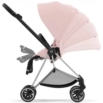 Коляска 2 в 1 Cybex Mios 4.0 Peach Pink шасси Chrome Black Рожевий - Фото 9