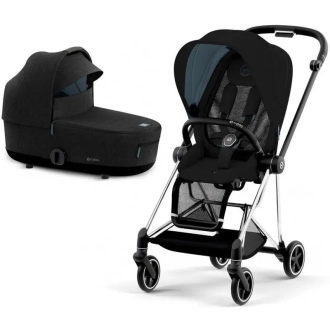 Коляска 2 в 1 Cybex Mios 4.0 Sepia Black шасси Chrome Black Чорний - Фото 12