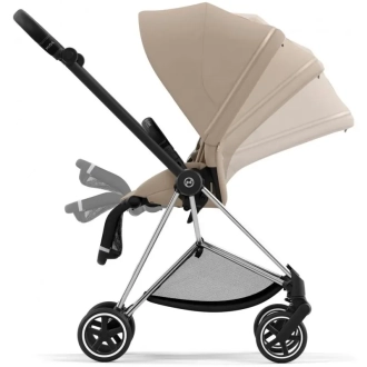 Коляска 2 в 1 Cybex Mios 4.0 Cozy Beige шасси Chrome Black Бежевий - Фото 3