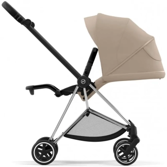 Коляска 2 в 1 Cybex Mios 4.0 Cozy Beige шасси Chrome Black Бежевий - Фото 4
