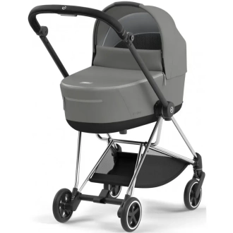 Коляска 2 в 1 Cybex Mios 4.0 Mirage Grey шасси Chrome Black Сірий - Фото 1